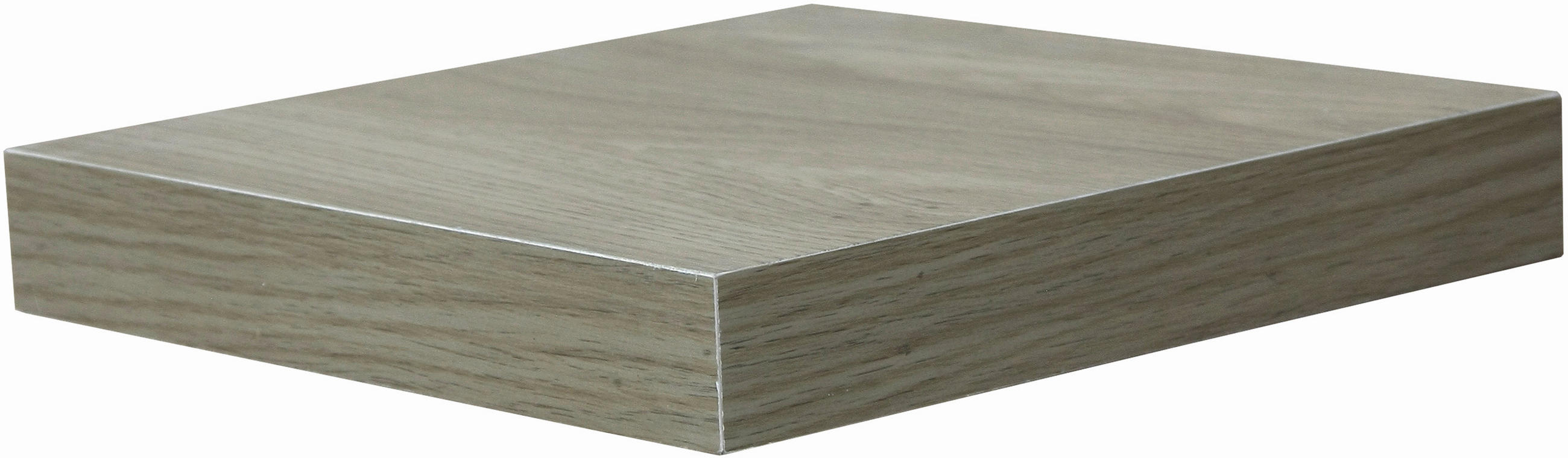 STENSKA POLICA - hrast sonoma, Design, leseni material (23,5/3,8/23,5cm) - Carryhome