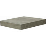 WANDBOARD Holzwerkstoff Sonoma Eiche  - Sonoma Eiche, Design, Holzwerkstoff (23,5/3,8/23,5cm) - Carryhome