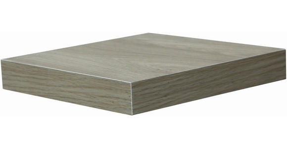 WANDBOARD Holzwerkstoff Sonoma Eiche  - Sonoma Eiche, Design, Holzwerkstoff (23,5/3,8/23,5cm) - Carryhome