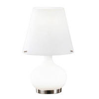 TISCHLEUCHTE Ade 20/33 cm   - Weiß, Design, Glas/Metall (20/33cm) - Fabas Luce