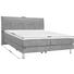 BOXSPRINGBETT in Beige - Beige/Alufarben, KONVENTIONELL, Kunststoff/Textil (180/200/cm) - Bentley BOXSPRINGBETT in Beige - Beige/Alufarben, KONVENTIONELL, Kunststoff/Textil (180/200/cm) - Bentley