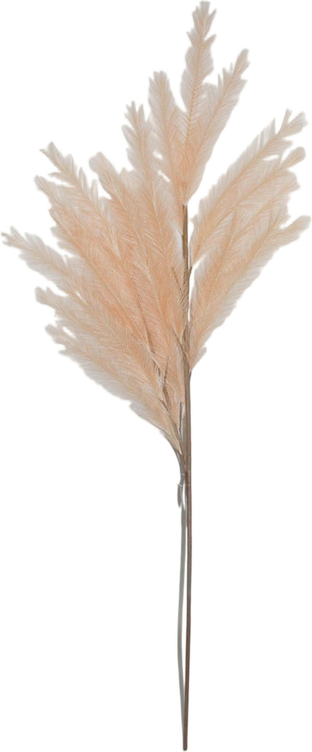 UMĚLÁ KVĚTINA pampová tráva 110 cm - pink/přírodní barvy, Basics, kov/plast (110cm) - Ambia Home