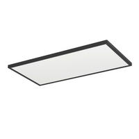 LED-DECKENLEUCHTE     - Weiss/Schwarz, Design, Kunststoff (57/3/30cm) - Eglo