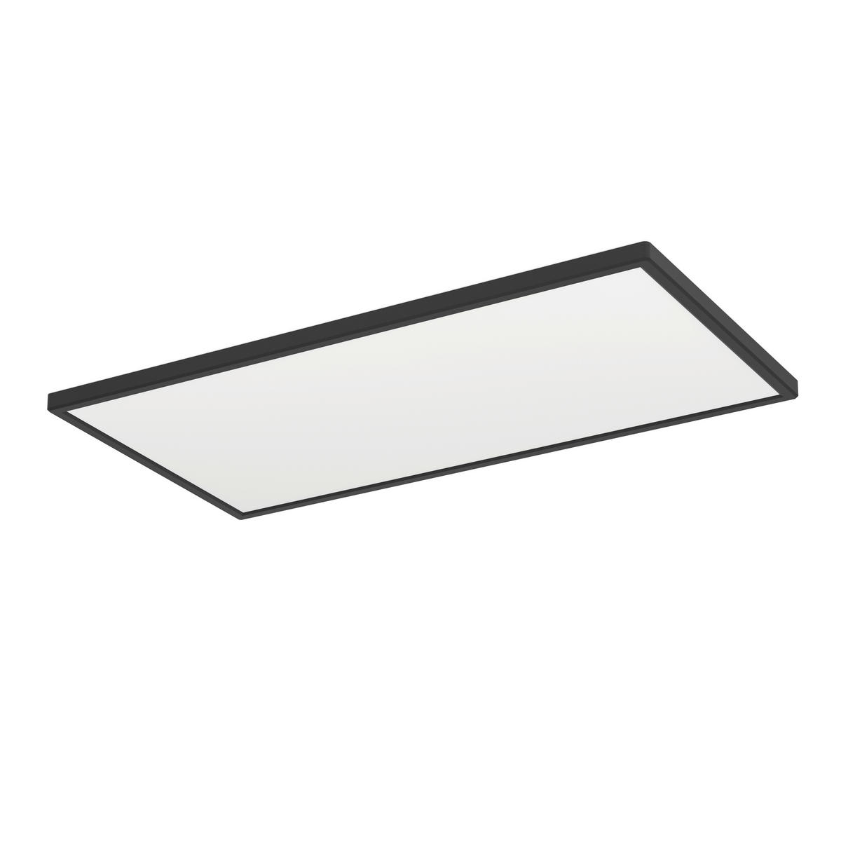 LED-DECKENLEUCHTE     - Weiss/Schwarz, Design, Kunststoff (57/3/30cm) - Eglo