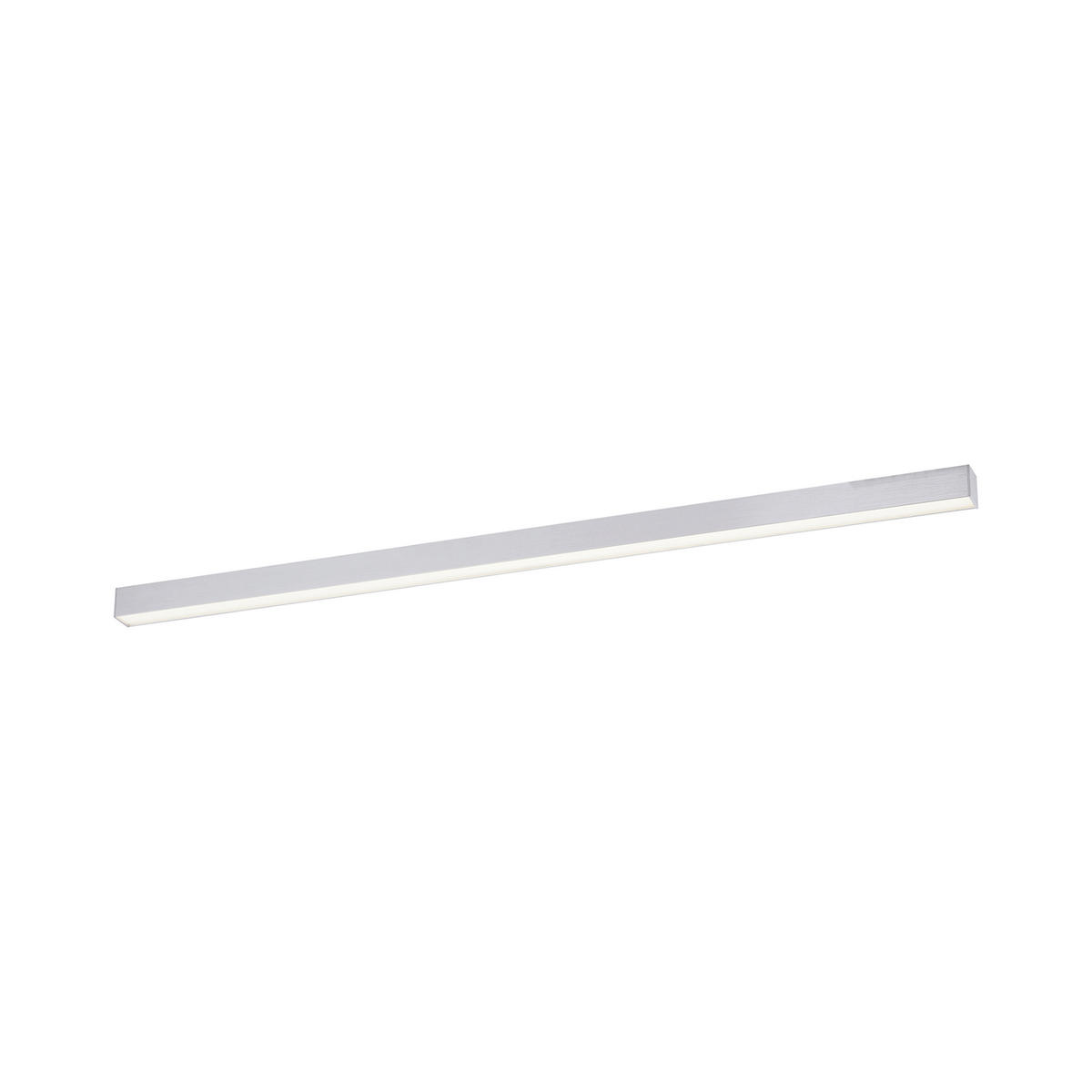 LED-DECKENLEUCHTE PURE-LINES 110/3,8/3,9 cm   - Alufarben, Design, Kunststoff/Metall (110/3,8/3,9cm) - Neuhaus PURE