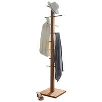 VEŠIAK NA ODEVY - farba duba, Basics, drevo (40/180/40cm)