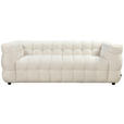 3-SITZER-SOFA Struktur Naturfarben  - Schwarz/Naturfarben, Design, Kunststoff/Textil (218/71/90cm) - Carryhome