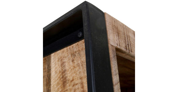 SIDEBOARD in 130/80/43 cm - Schwarz/Braun, Design, Holz/Holzwerkstoff (130/80/43cm) - Landscape