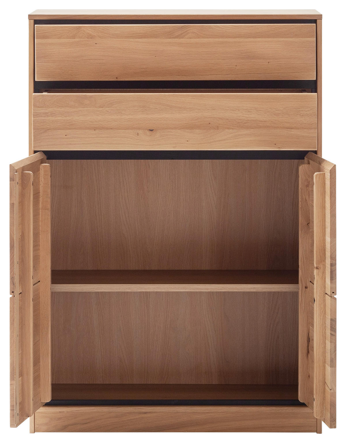 HIGHBOARD  in 86/123/40 cm  - Eiche Bianco, KONVENTIONELL, Holz/Holzwerkstoff (86/123/40cm) - Linea Natura