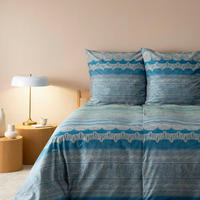 POSTELJNINA 140/200 cm saten svetlo modra  - svetlo modra, Konvencionalno, tekstil (140/200cm) - Bassetti