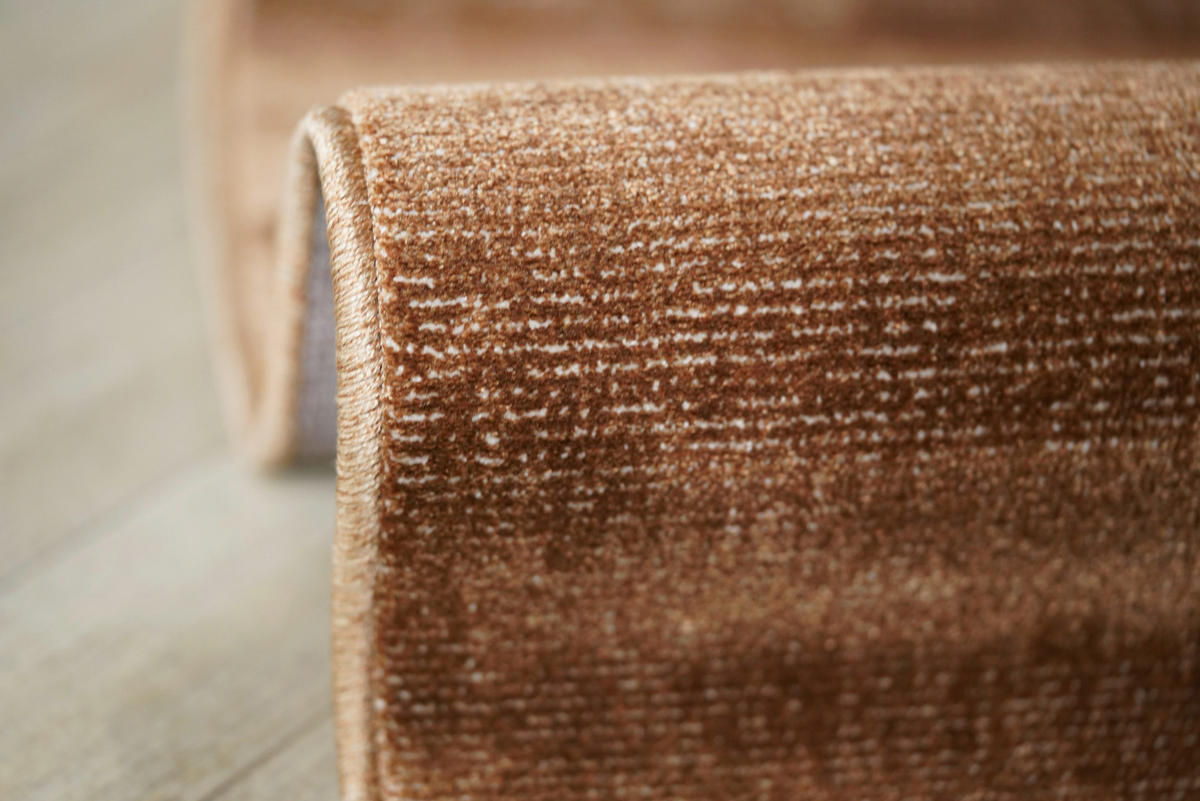 WEBTEPPICH 140/200 cm Marseille Rostfarben  - Rostfarben, KONVENTIONELL, Textil (140/200cm) - Dieter Knoll