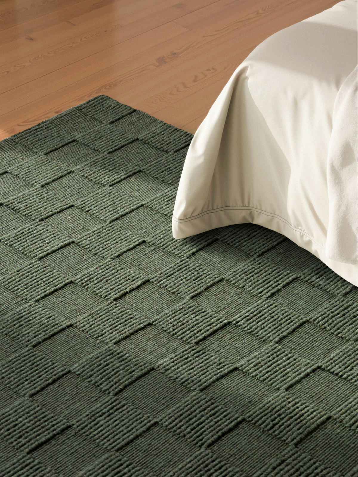 WEBTEPPICH  Wohnzimmer 120/170 cm Kollektion 1766 Waldgrün rechteckig  - Waldgrün, Basics, Textil (120/170cm) - Villeroy & Boch