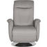 RELAXSESSEL - Chromfarben/Alufarben, KONVENTIONELL, Textil/Metall (76/106/88cm) - Beldomo System