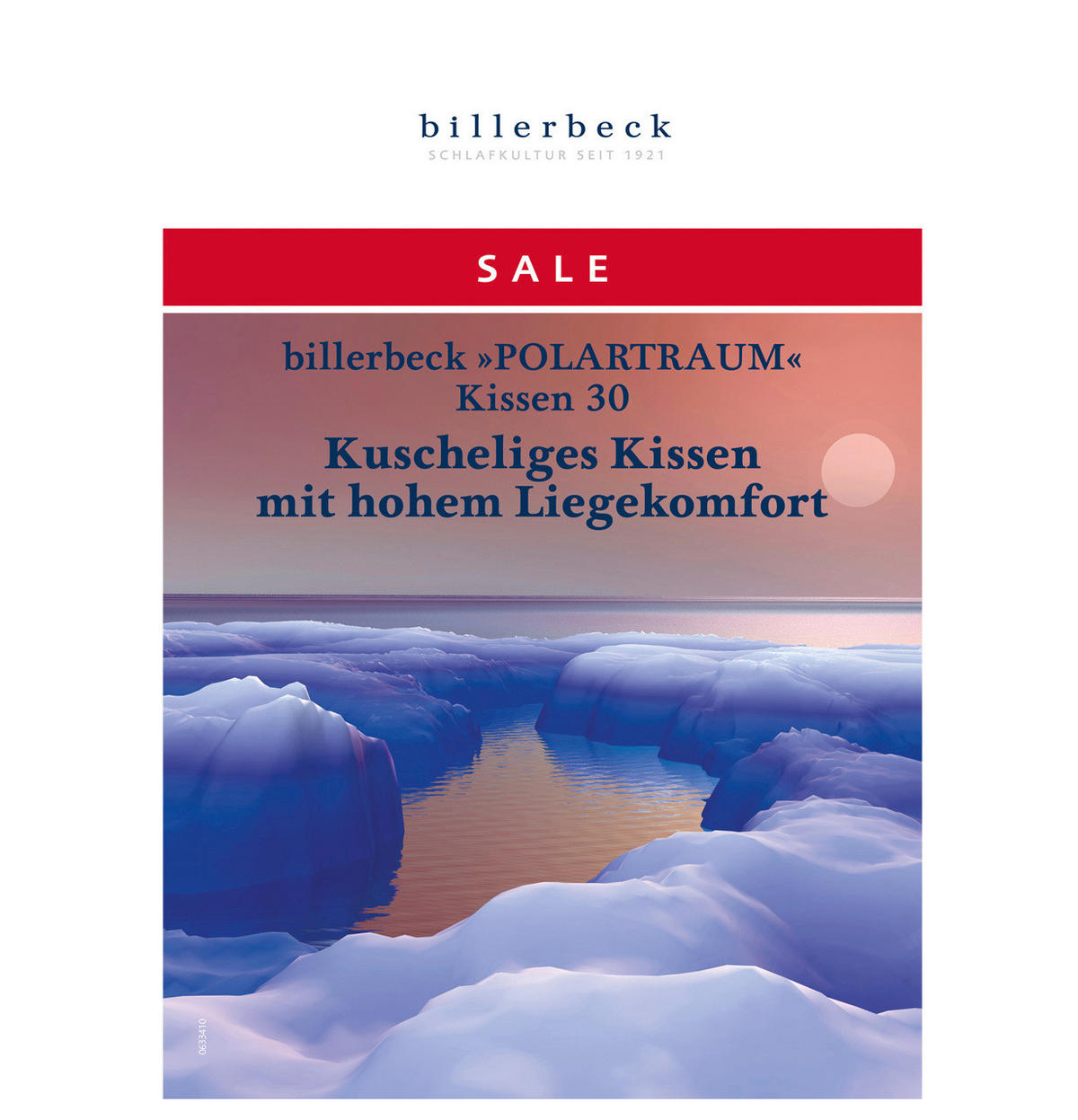 KOPFKISSEN POLARTRAUM 30   80/80 cm       - Weiß, KONVENTIONELL, Textil (80/80cm) - Billerbeck