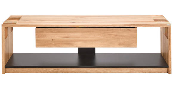 LOWBOARD  in 171/50/45 cm  - Eichefarben/Schwarz, Natur, Holz/Holzwerkstoff (171/50/45cm) - Linea Natura