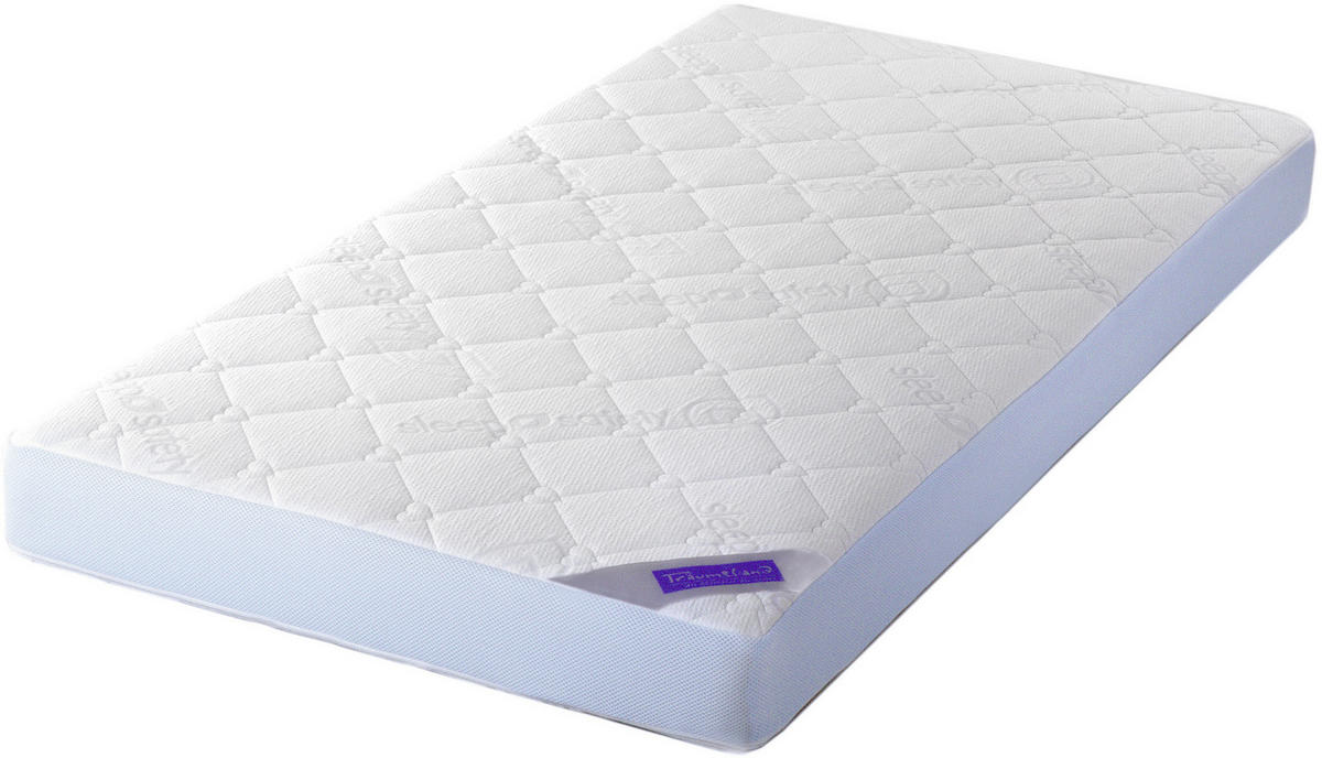 KINDERMATRATZE Brise 70/140 cm Höhe ca. 11 cm  - Weiß, Basics, Textil (70/140cm) - Träumeland