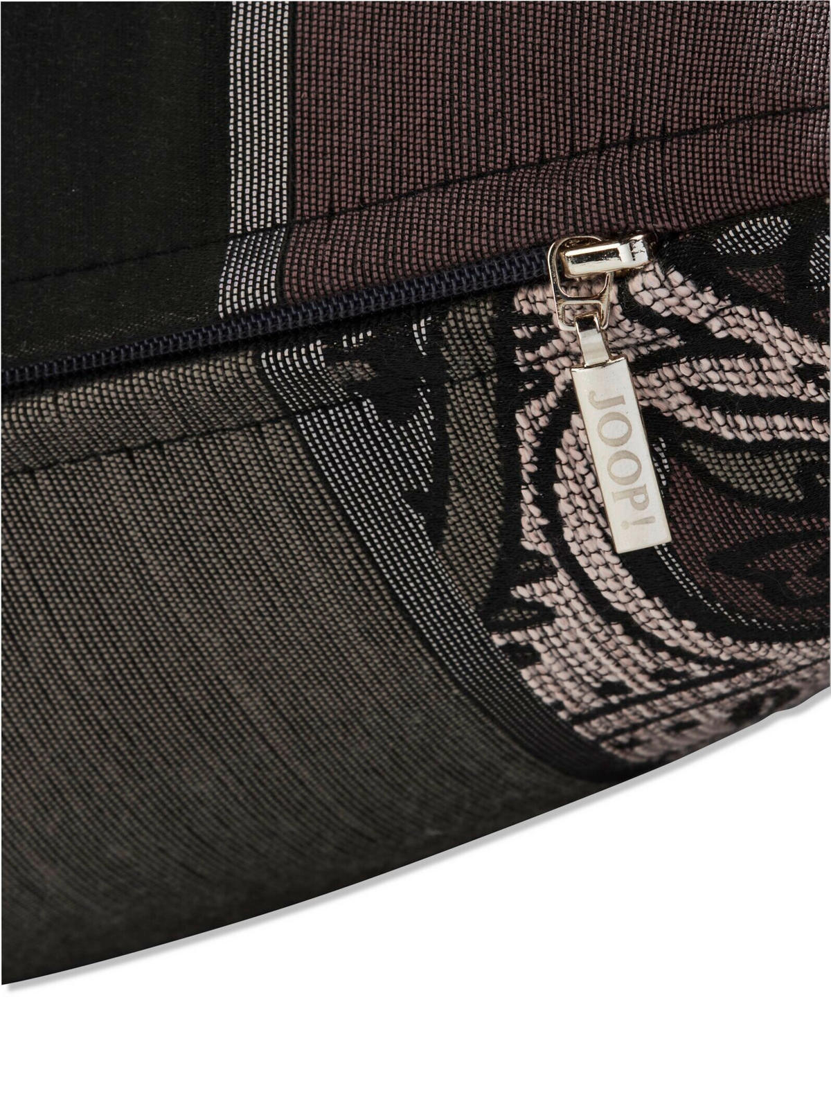 KISSENHÜLLE J! Paisley Allover rosegrau 40/60 cm  - Hellgrau/Altrosa, Design, Textil (40/60cm) - Joop!