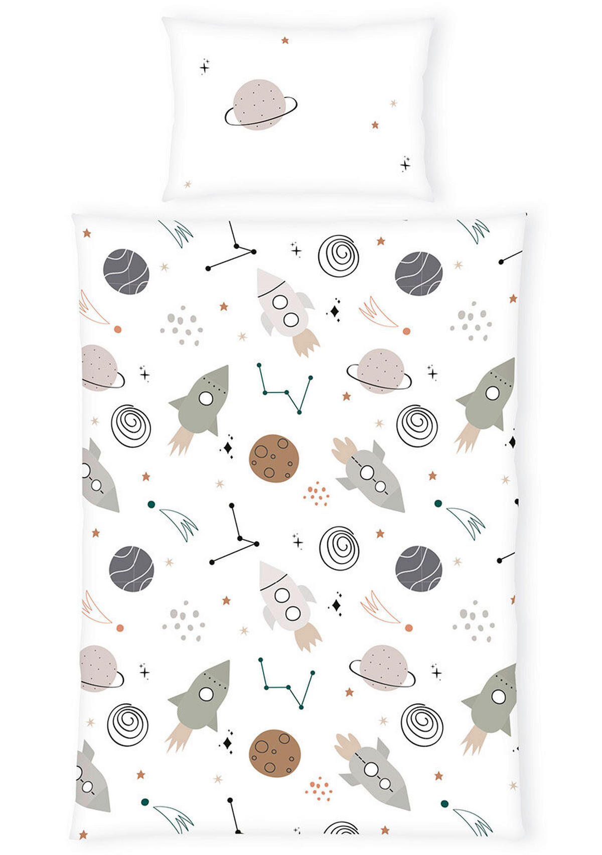 BABYBETTWÄSCHE 100/135 cm  - Multicolor, Basics, Textil (100/135cm) - Herding