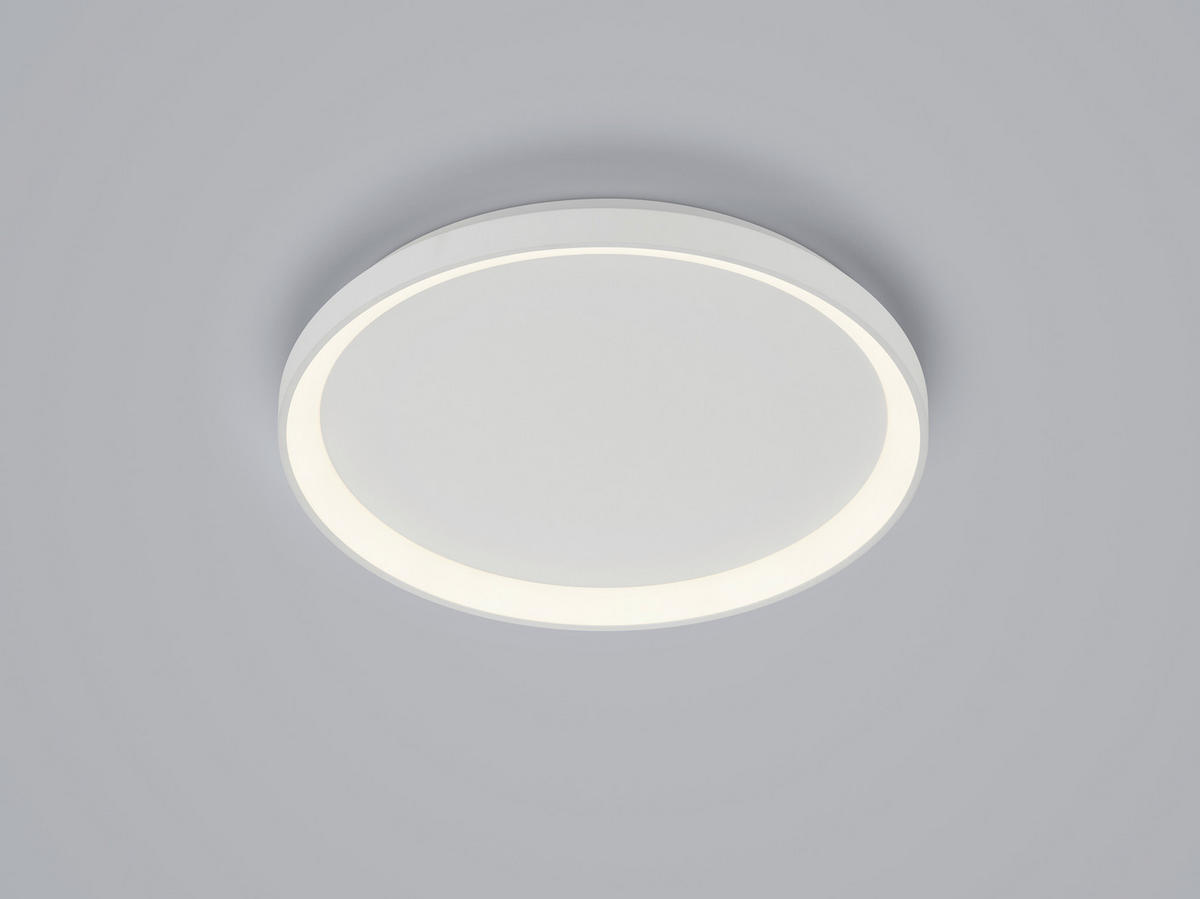 LED-DECKENLEUCHTE Mori 57/6.5 cm   - Weiß, KONVENTIONELL, Kunststoff/Metall (57/6.5cm) - Helestra