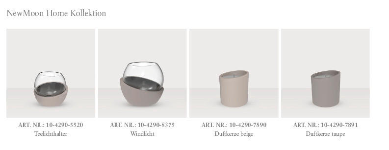 DUFTKERZE  - Basics, Naturmaterialien (8,5/8,5/9cm) - Villeroy & Boch