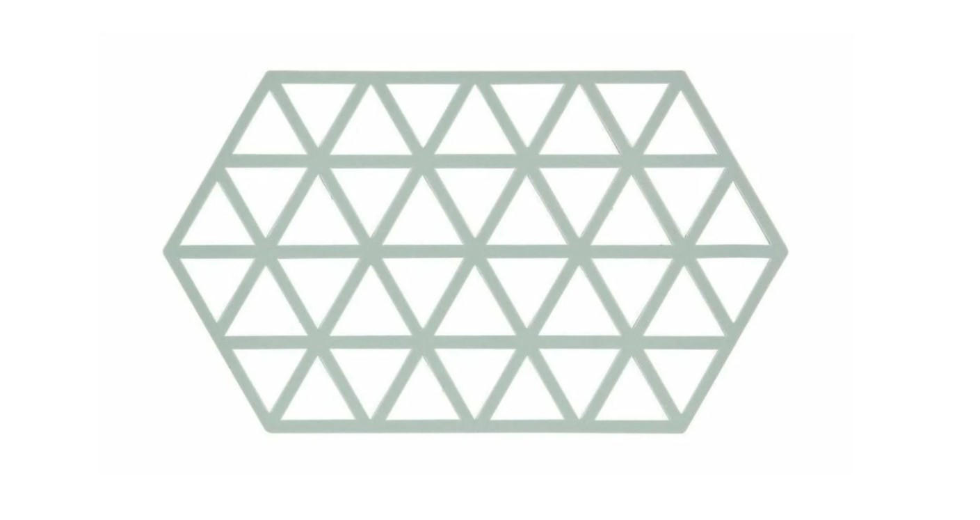 GRYTUNDERLÄGG   - ljusblå, Basics, plast (24/14cm) - Zone Denmark