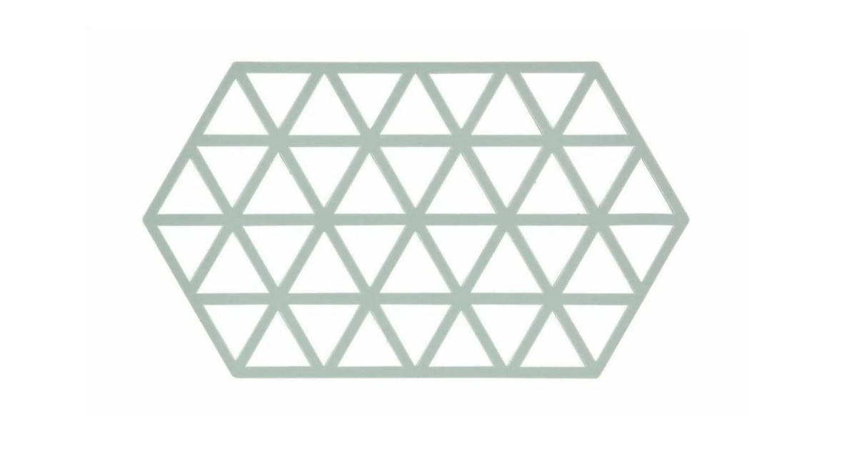 GRYTUNDERLÄGG   - ljusblå, Basics, plast (24/14cm) - Zone Denmark