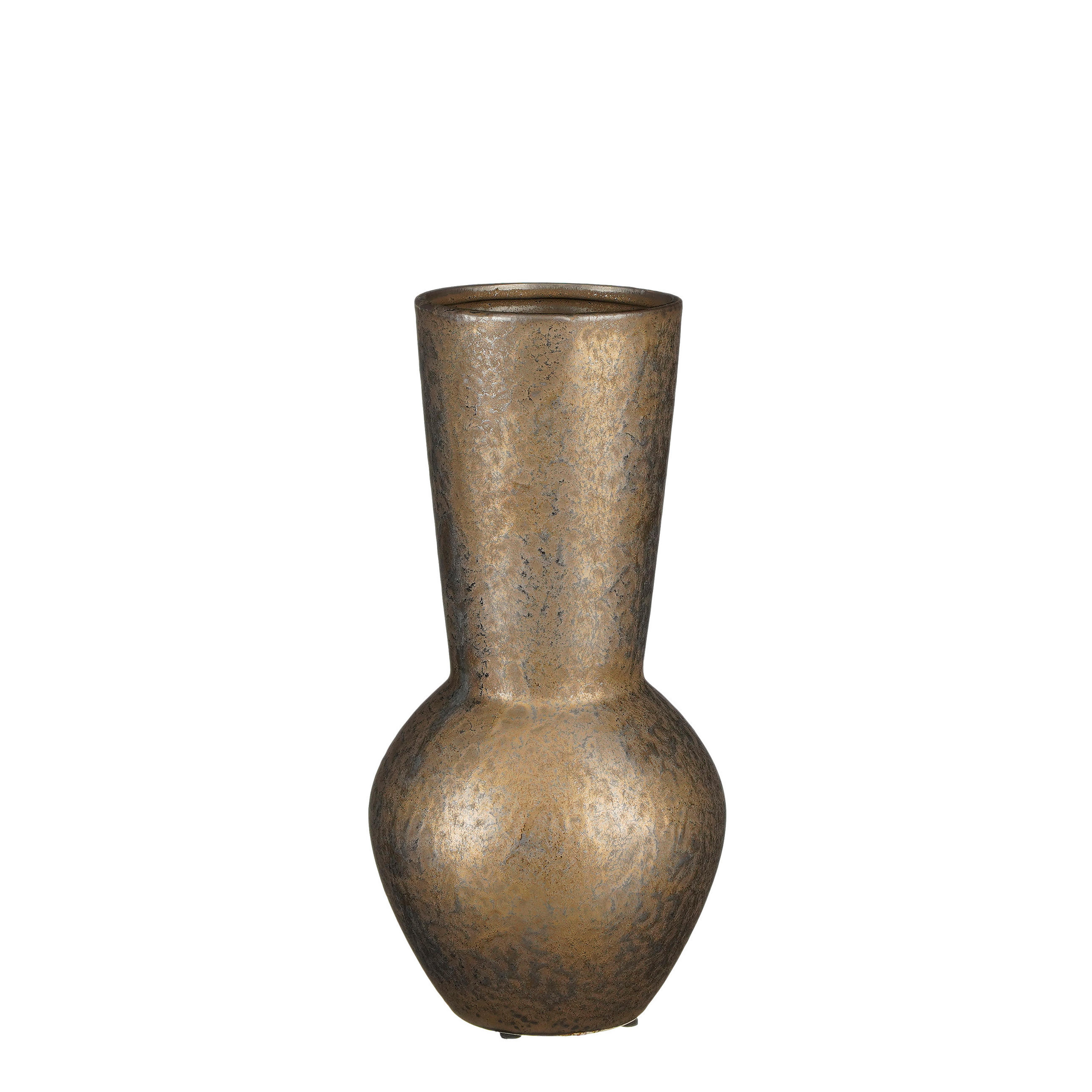 VAZA  18.00/35.00 cm    keramika  - brončane boje, Basics, keramika (18.00/35.00cm)
