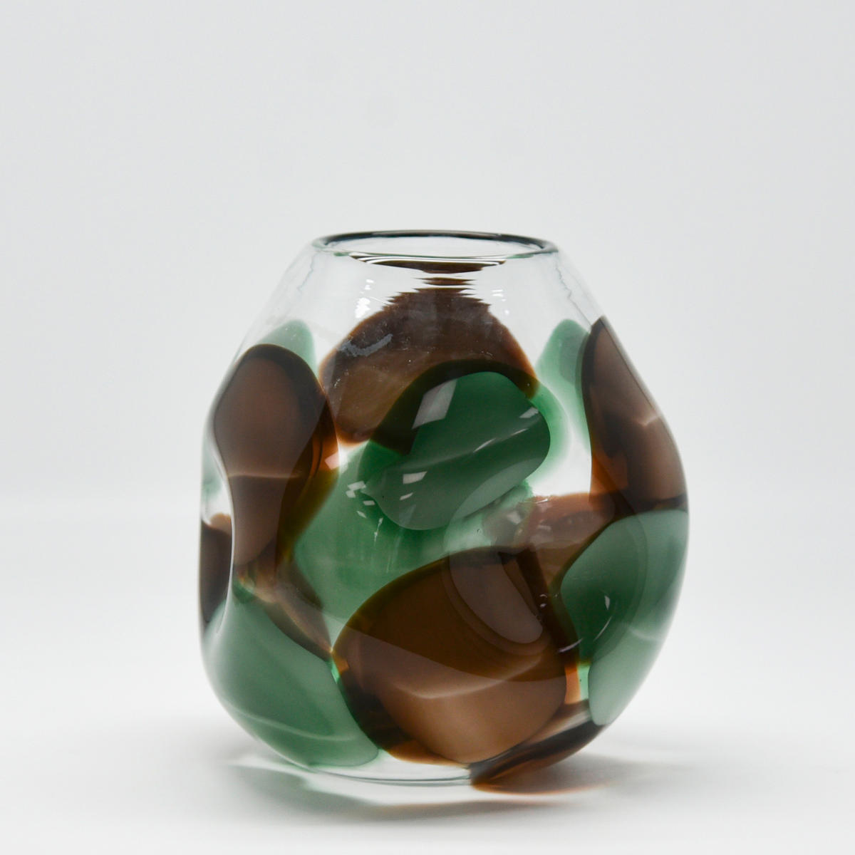 DEKOVASE  - Multicolor, Basics, Glas (20/20/19cm)