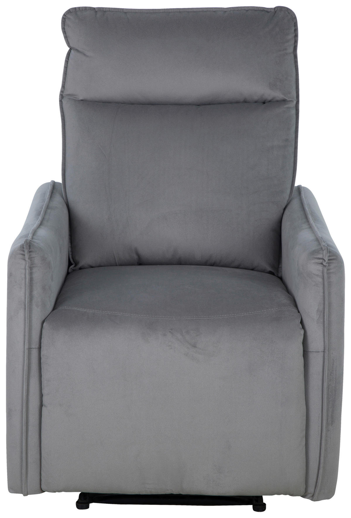 SEDACIA ZOSTAVA, textil, tmavosivá - tmavosivá, Konventionell, kov/textil (72/102/88cm) - P & B