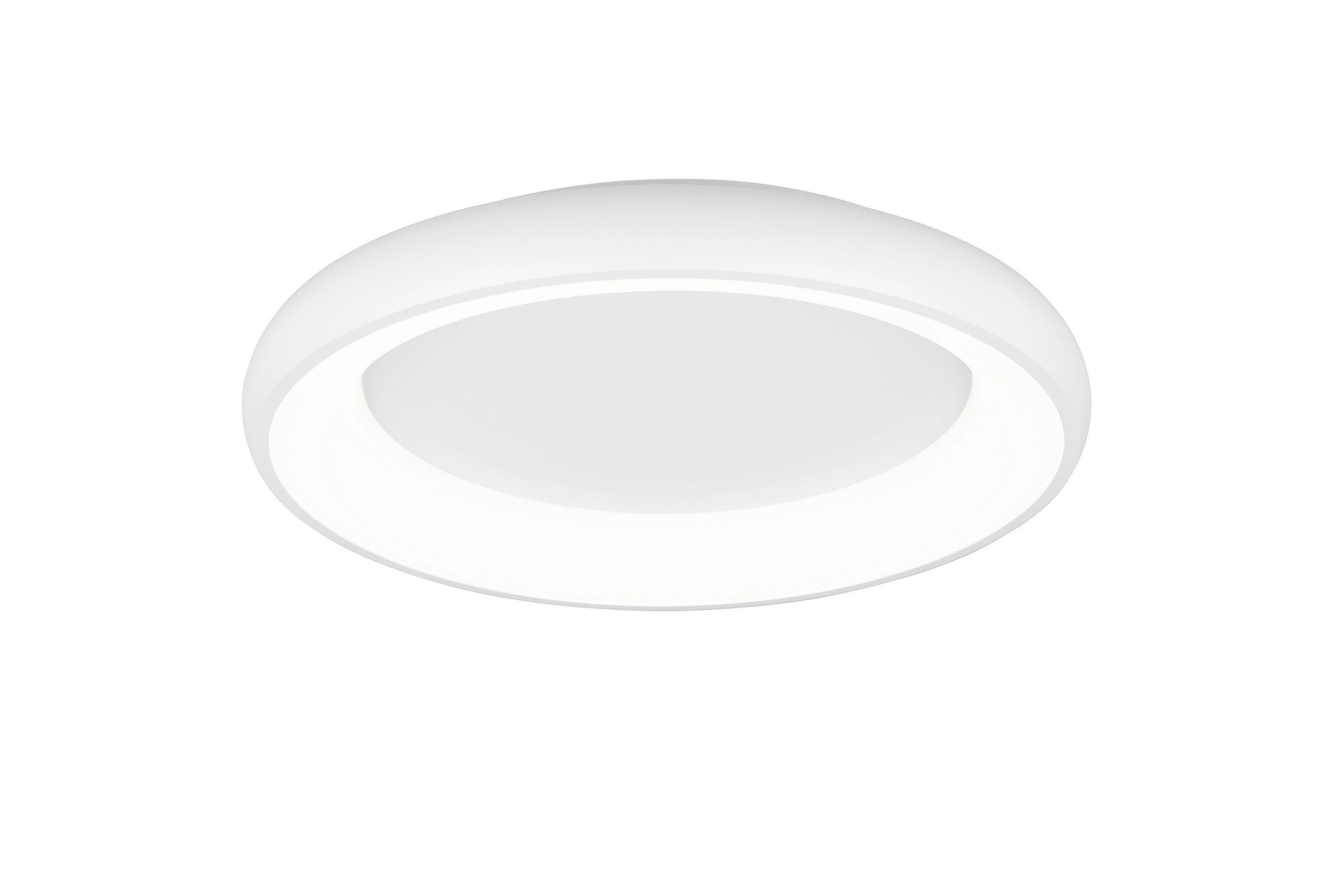 STROPNÍ LED SVÍTIDLO, 62/10 cm  - bílá, Design, kov (62/10cm) - Trio Leuchten