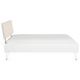 BETT 120/200 cm  in Weiß  - Weiß, Design, Holzwerkstoff/Textil (120/200cm) - Carryhome