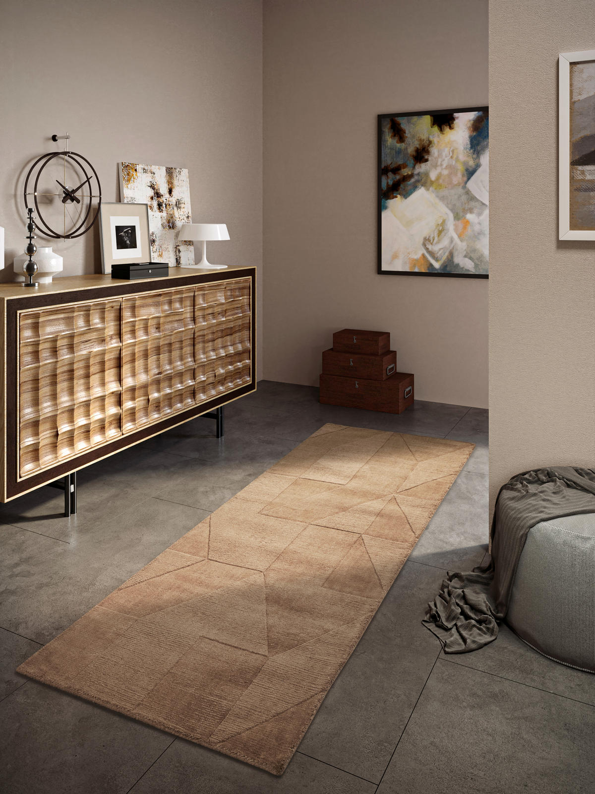 LÄUFER 80/250 cm Kollektion 1906  - Beige, Basics, Textil (80/250cm) - Villeroy & Boch
