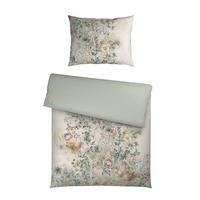 WENDEBETTWÄSCHE The Retreat Satin 140/200 cm  - Grau, Basics, Textil (140/200cm) - Novel