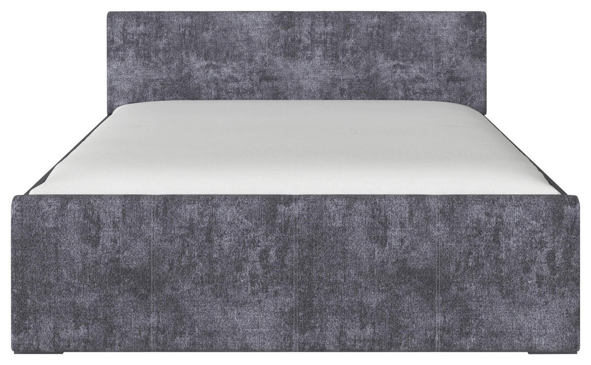 STAURAUMBETT 180/200 cm  in Grau   - Grau, Modern, Holzwerkstoff/Textil (180/200cm) - Rauch Möbel