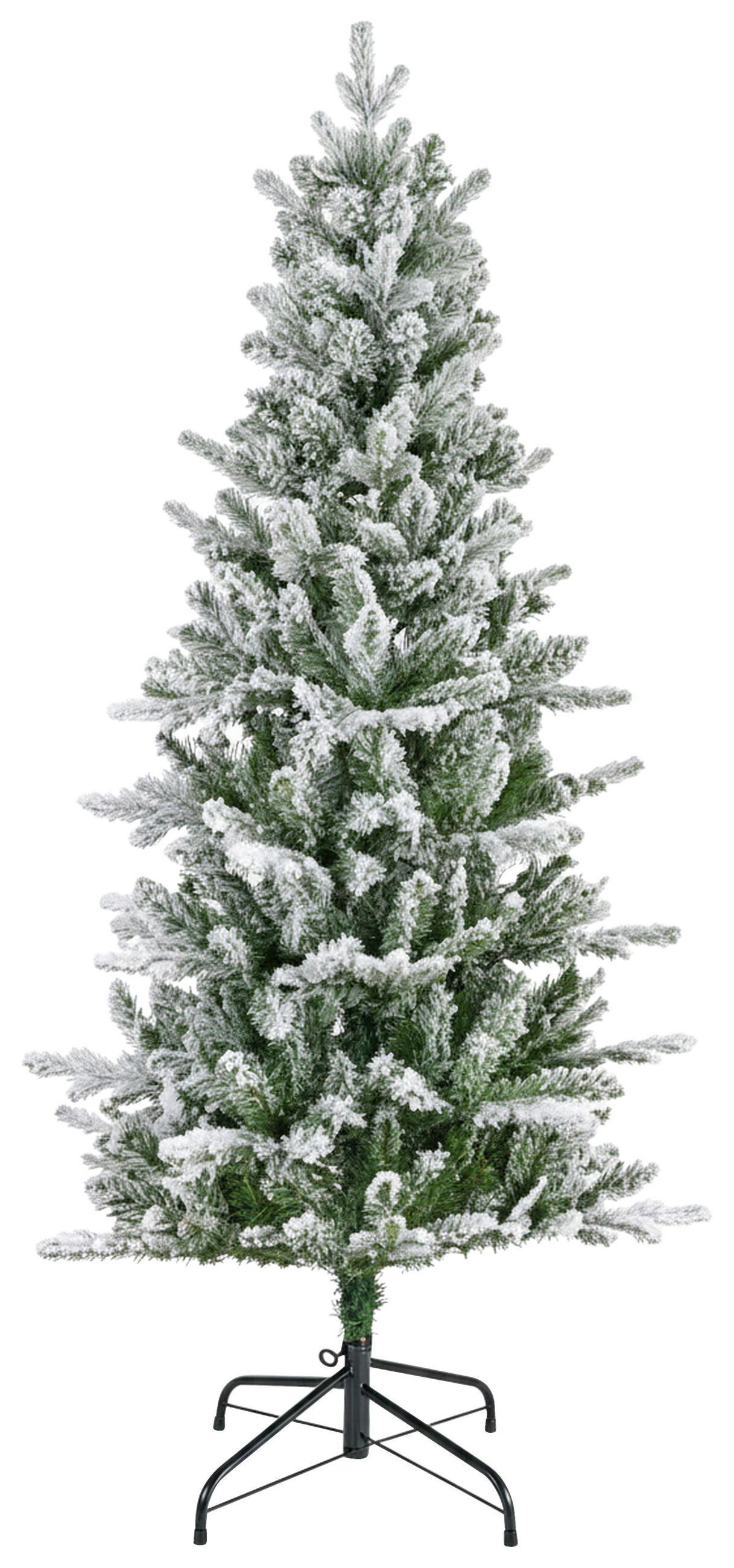 WEIHNACHTSBAUM 150 cm  - Weiß/Grün, Basics, Kunststoff/Metall (83/150cm) - X-Mas