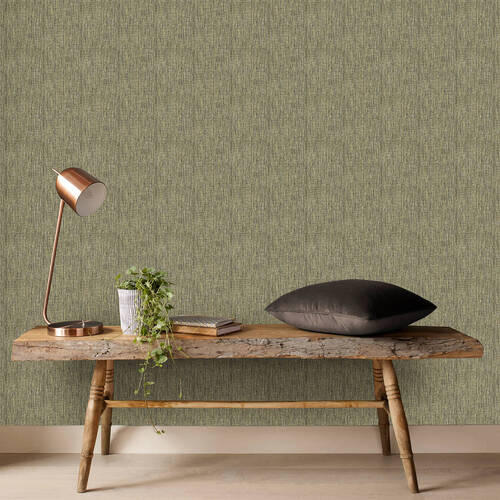 NON WOVEN-TAPET 52/1000 cm  - guldfärgad, Basics, papper/plast (52/1000cm)