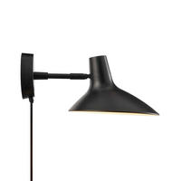 WANDLEUCHTE 22,4/15,5/33,5 cm   - Schwarz, KONVENTIONELL, Metall (22,4/15,5/33,5cm) - Nordlux