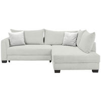 ECKSOFA in Cord Naturfarben  - Schwarz/Naturfarben, Konventionell, Holz/Textil (267/181cm) - Carryhome