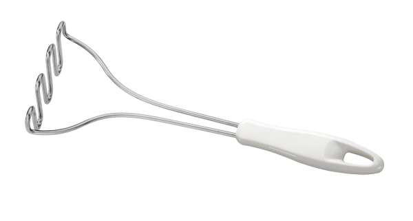ŠŤOUCHADLO NA BRAMBORY - bílá/barvy nerez oceli, Basics, kov/plast (10,2/7,1/32cm) - Tescoma