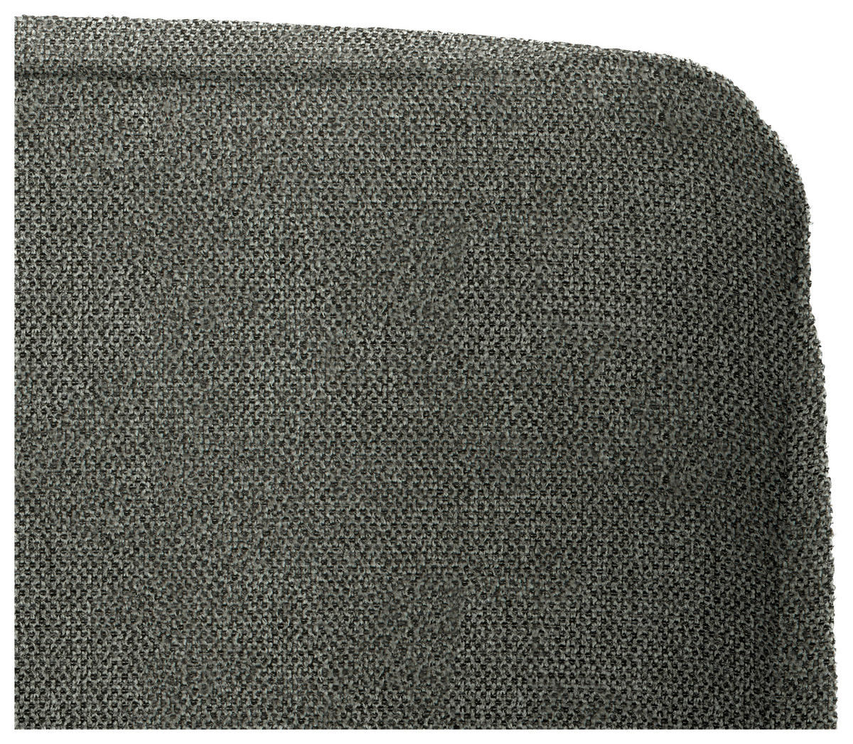 ECKSOFA in Flachgewebe Grau  - Chromfarben/Grau, Design, Textil/Metall (200/276cm) - Hom`in