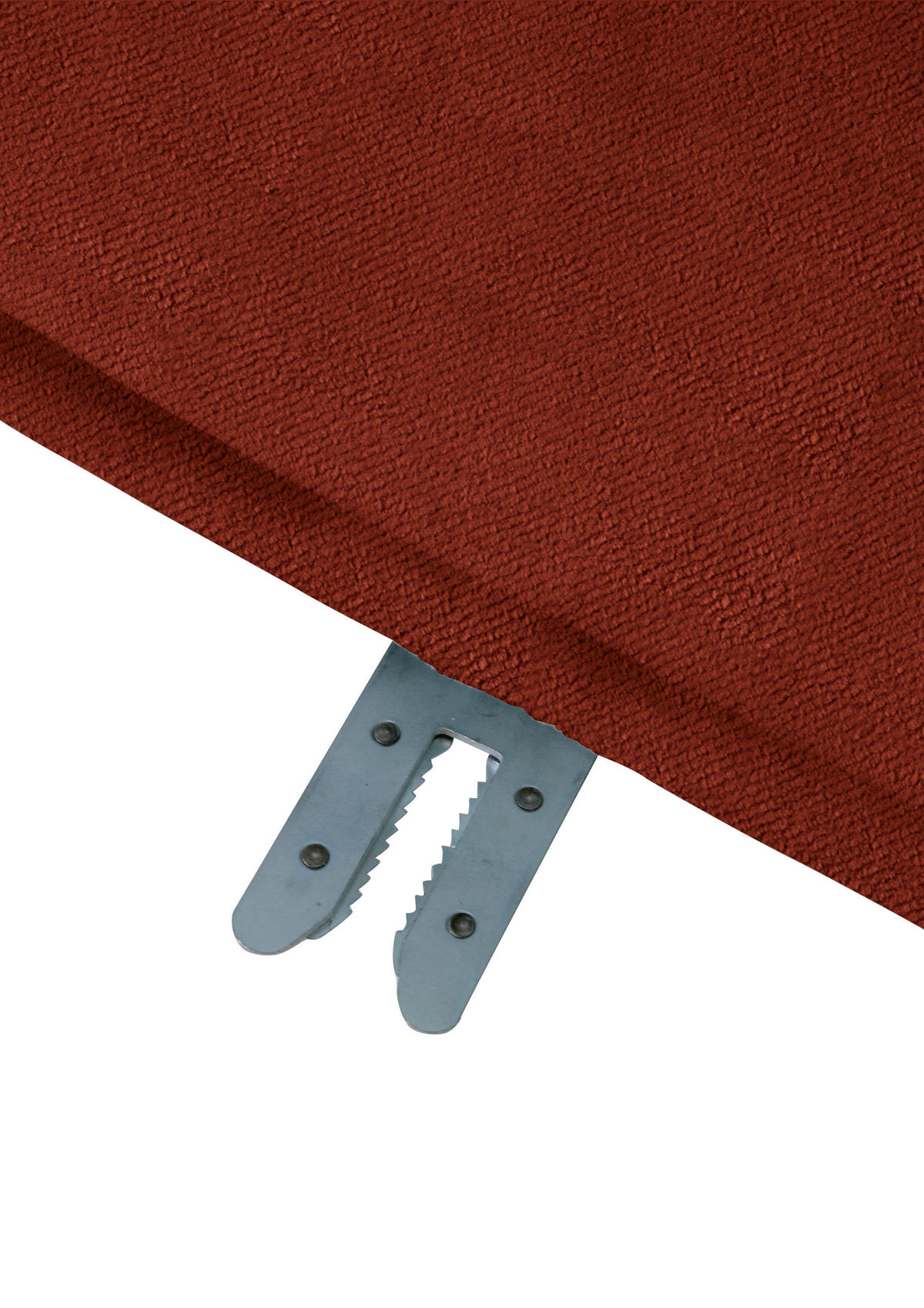 SOFAELEMENT in Plüsch Rostfarben  - Rostfarben/Schwarz, KONVENTIONELL, Kunststoff/Textil (125/66/155cm) - Carryhome