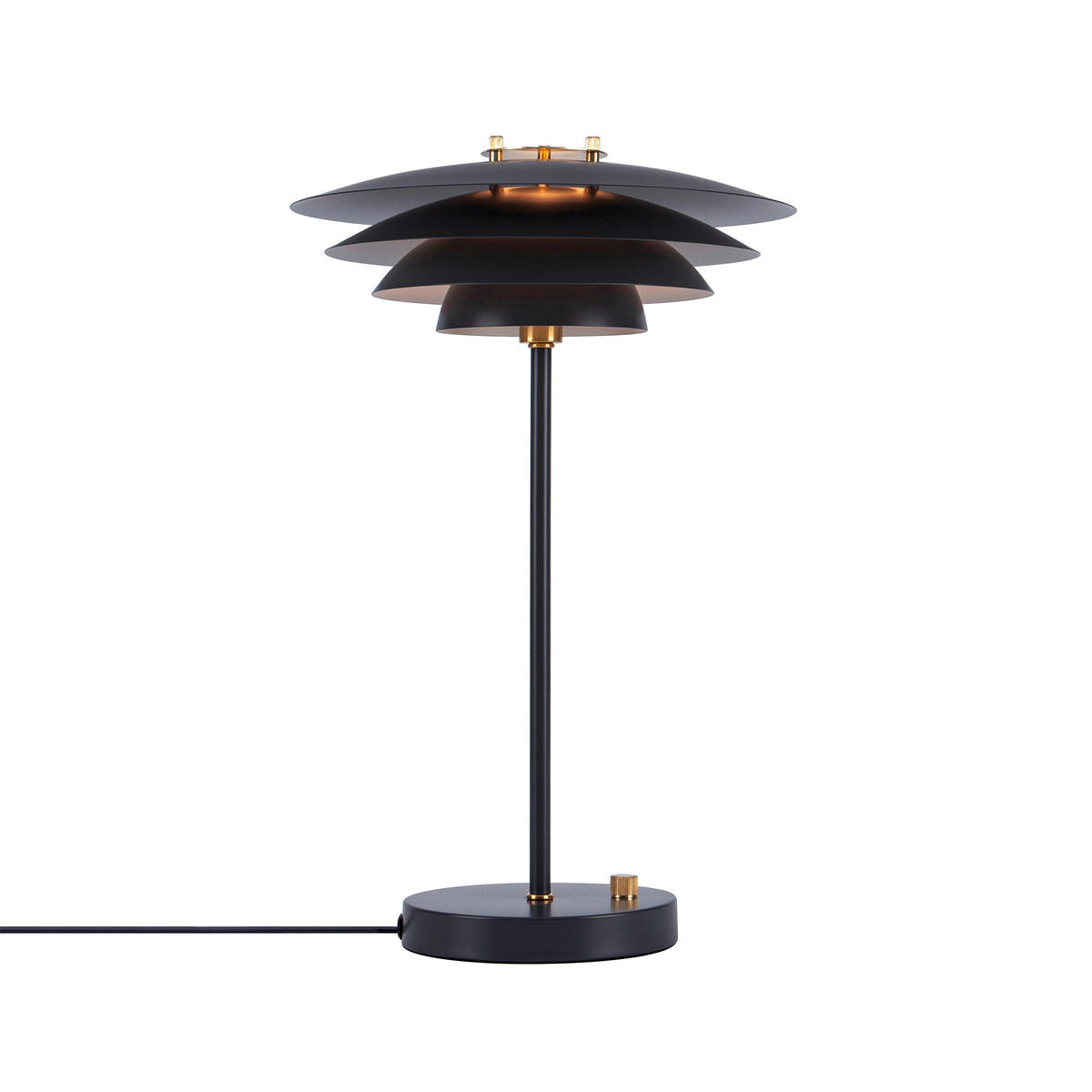 TISCHLEUCHTE Bretagne 30/46 cm   - Anthrazit, MODERN, Metall (30/46cm) - Nordlux
