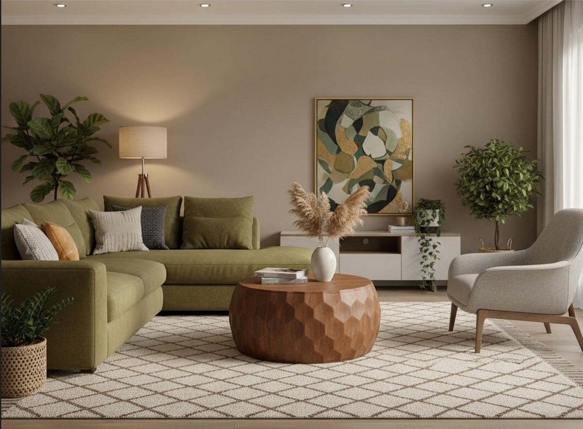 COUCHTISCH Mangoholz vollmassiv 80/38/80 cm Honig  - Honig, KONVENTIONELL, Holz (80/38/80cm) - Livetastic