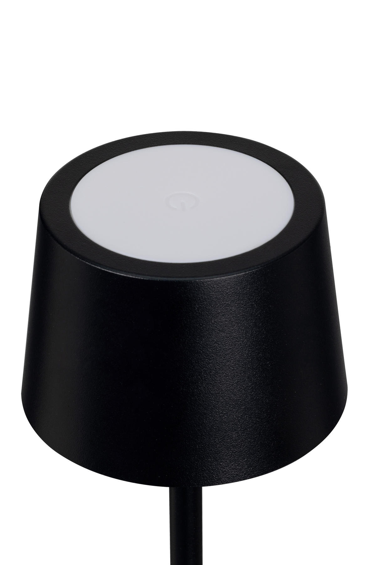 STOLNÍ LAMPA NA BATERIE, 9/22 cm  - černá, Basics, kov (9/22cm) - Novel