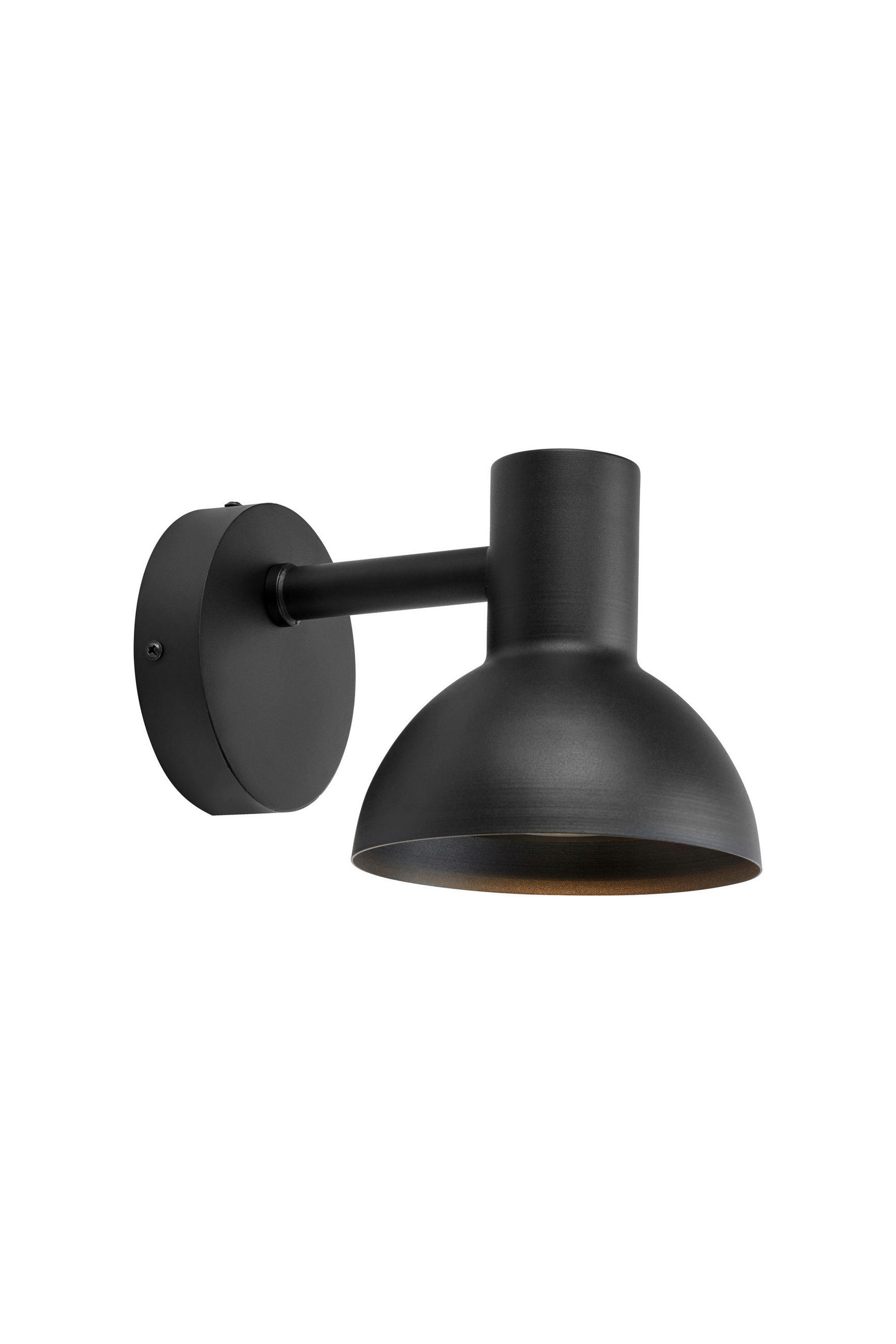 VÄGGLAMPA UTOMHUS - svart, Basics, metall (16/24,2/16,2cm) - Markslöjd