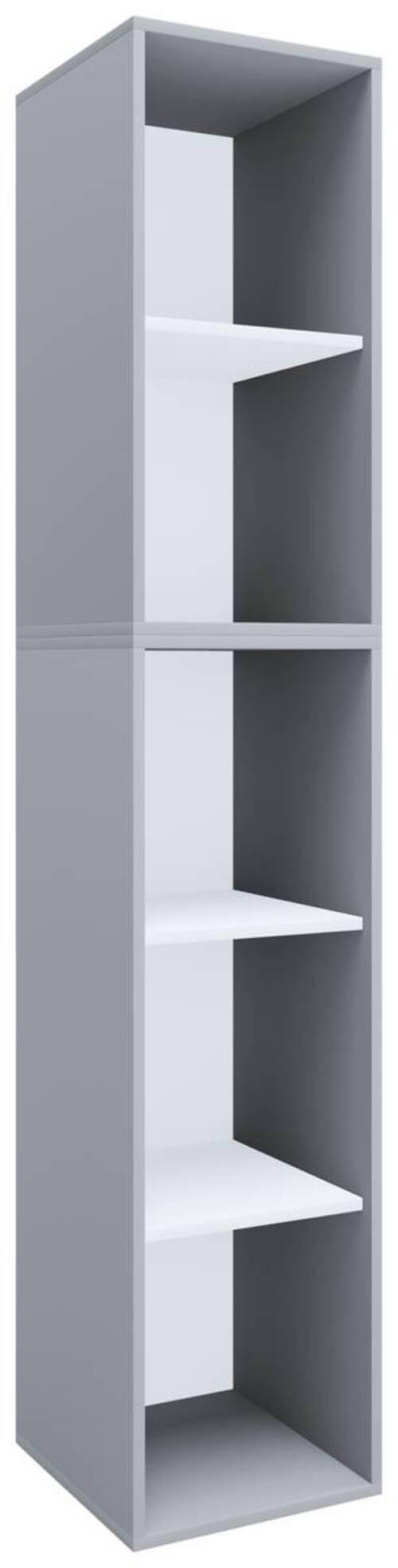AKTENREGAL Grau - Grau, MODERN (35/183/37cm) - MID.YOU