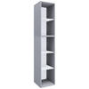 AKTENREGAL 35/183/37 cm  - Grau, Modern (35/183/37cm) - MID.YOU