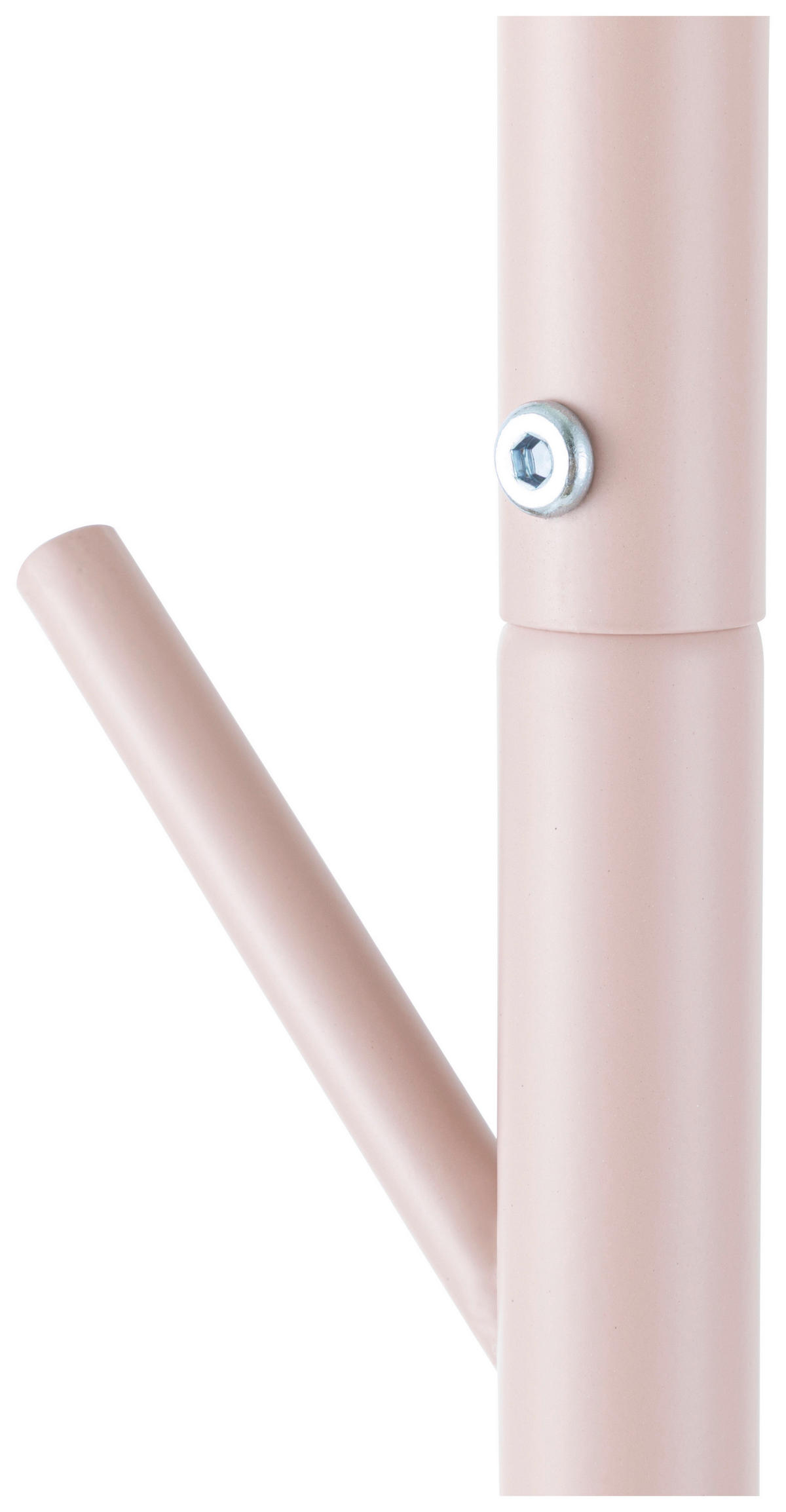 GARDEROBENSTÄNDER in Pink 26/176/26 cm   - Pink, Design, Metall (26/176/26cm) - MID.YOU