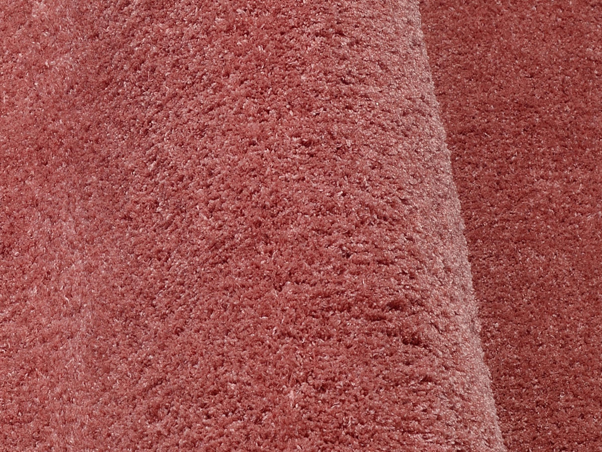 WEBTEPPICH 200/290 cm Soft Dream Rosa, Rot  - Rot/Rosa, Basics, Textil (200/290cm) - Novel