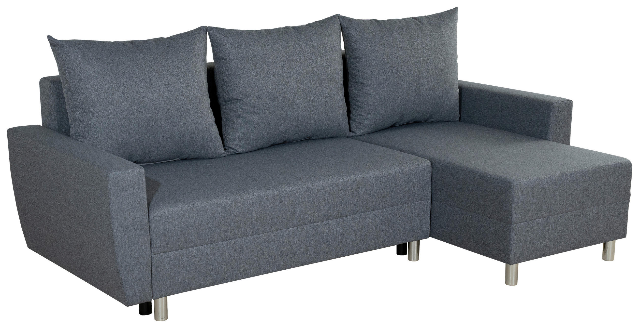 COLȚAR EXTENSIBIL textil gri  - culoare aluminiu/gri, Design, plastic/textil (230/136cm) - Carryhome